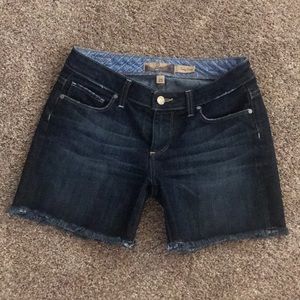 Paige Premium Blue Denim Jimmy Jimmy shorts sz 25